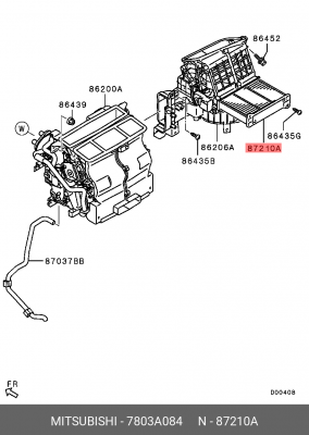 Освежитель воздуха 7803A084 MITSUBISHI