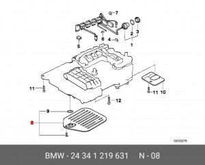 Фильтр масляный АКПП 24 34 1 219 631 BMW