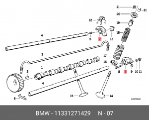 Коромысло - рокер клапана 11 33 1 271 429 BMW