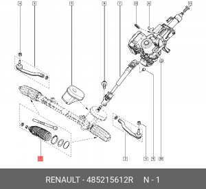 Тяга рулевая 485215612R RENAULT