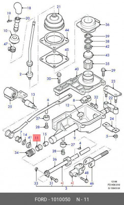 Сальник КПП 1010050 FORD