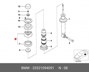 Опора амортизатора подвески 33 52 1 094 091 BMW