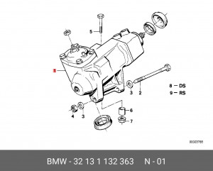 Рулевой механизм 32 13 1 132 363 BMW