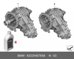 Масло трансмиссионное АКПП 83 22 9 407 858 BMW
