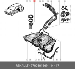 Деталь 7700801669 RENAULT