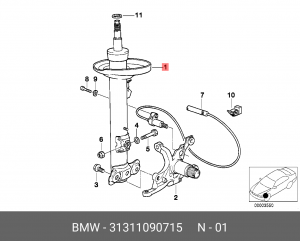 Амортизатор подвески 31 31 1 090 715 BMW