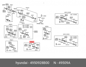 Пыльник ШРУСа 4950928B00 HYUNDAI KIA