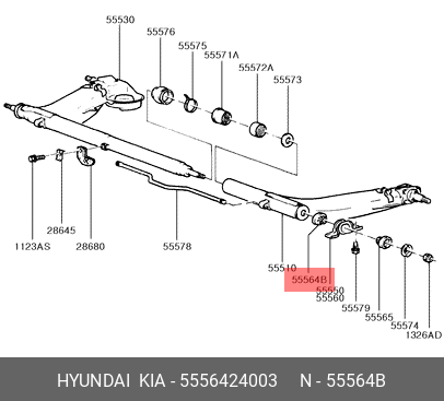 Деталь 5556424003 HYUNDAI KIA