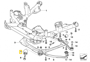 Сайлентблок 31 12 1 096 372 BMW