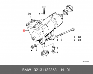 Рулевой механизм 32 13 1 132 363 BMW