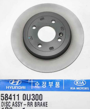 Диск тормозной 58411-0U300 HYUNDAI KIA