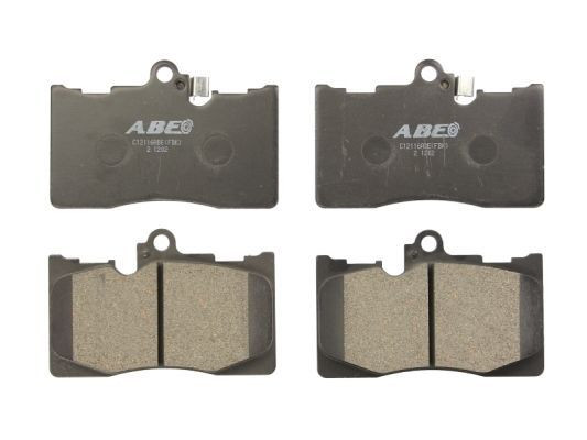 Колодки тормозные дисковые C12089ABE ABE