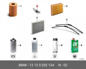Свеча зажигания 12 12 0 032 134 BMW