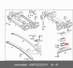 Отбойник рессоры A 901 322 22 19 MERCEDES BENZ