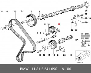 Ролик ремня ГРМ 11 31 2 241 090 BMW