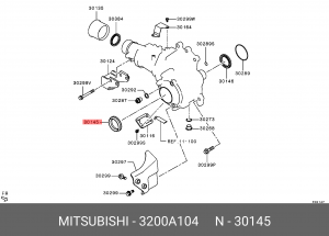 Сальник 3200A104 MITSUBISHI