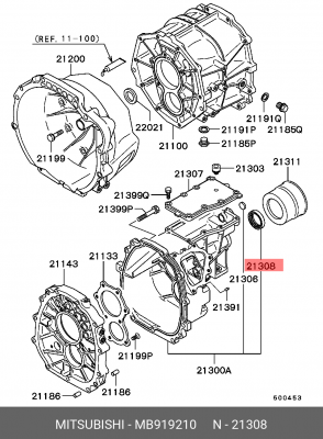 Сальник MB919210 MITSUBISHI
