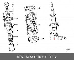Амортизатор подвески 33 52 1 128 815 BMW