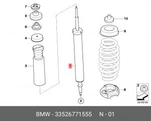 Амортизатор подвески 33 52 6 771 555 BMW
