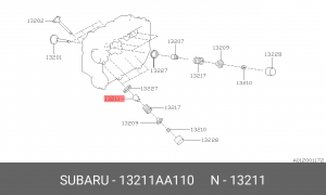 Колпачок маслосъемный 13211AA110 SUBARU