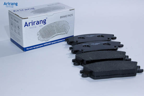 Колодки тормозные дисковые ARG28-1151 ARIRANG