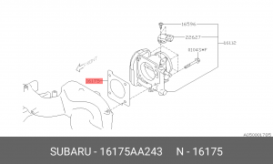 Прокладка дроссельной заслонки 16175AA243 SUBARU