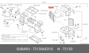 Деталь 72130AE010 SUBARU