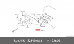 Датчик кислородный (лямбда-зонд) 22690KA331 SUBARU