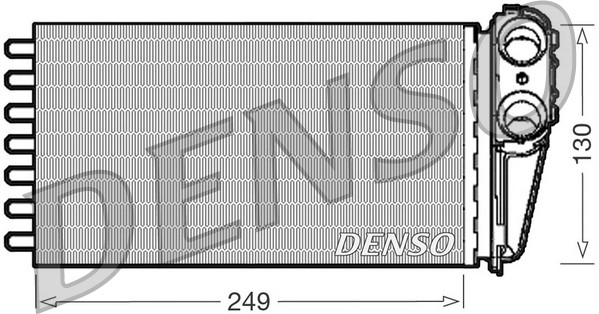 Радиатор отопителя DRR21001 DENSO