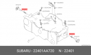 Свеча зажигания 22401AA720 SUBARU