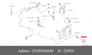 Катушка зажигания 22433-AA640 SUBARU