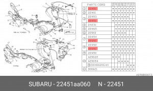 Деталь 22451AA060 SUBARU