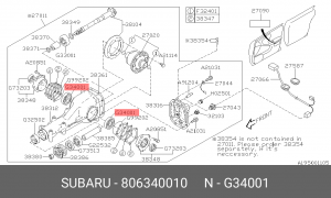 Деталь 806340010 SUBARU